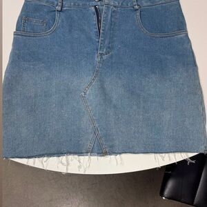 Denim Blue Skirt